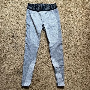 Gymshark Flex Leggings - Charcoal Marl/Black